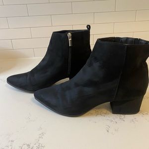 A New Day Black Delilah Heeled Ankle Boots